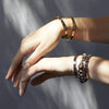 Rock Glam Bangle | Gold