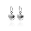 Bisous Hoops | Silver