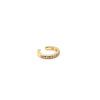 Ear Cuff | Gold & Clear Cubic Zirconia