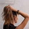 Rock Glam Bangle | Gold