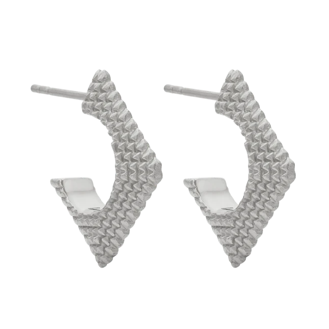 Cusco Hoops | Sterling Silver