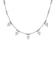 Hyacinth Necklace with Rose Quartz | Sterling Silver