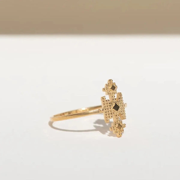 Pisac Ring | 22k Gold Plate