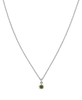 Stella Necklace | Sterling Silver | Chrome Diopside