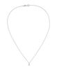 Stella Necklace | Sterling Silver | White Zircon