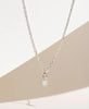 Stella Necklace | Sterling Silver | White Zircon