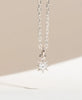 Stella Necklace | Sterling Silver | White Zircon