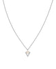 Violet Necklace with Rose Quartz | Sterling Silver