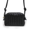 Woven Dumpling Bag | Black