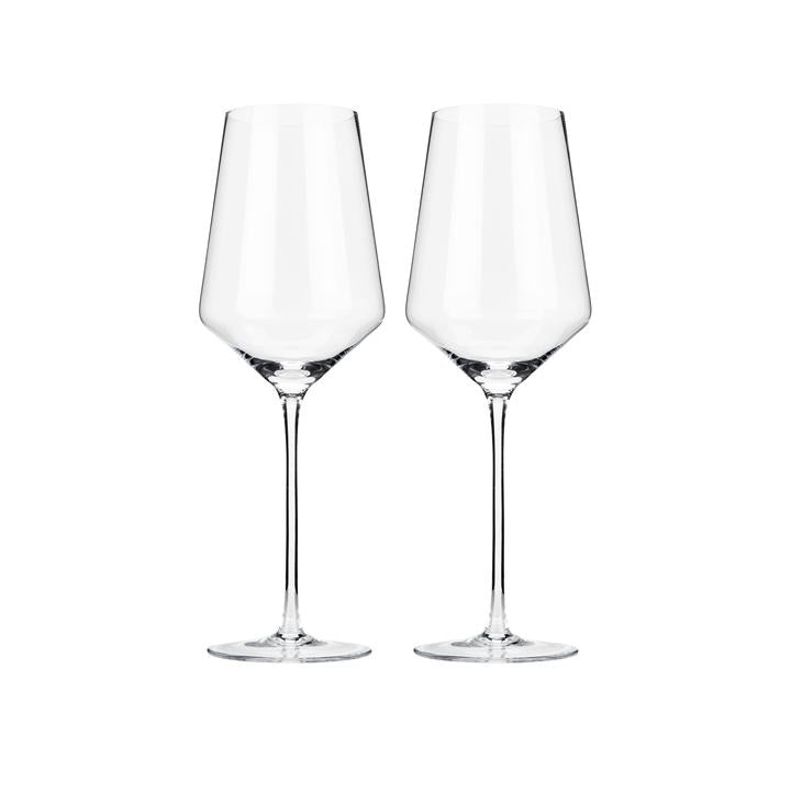 Crystal Bordeaux Glasses | Set of 2