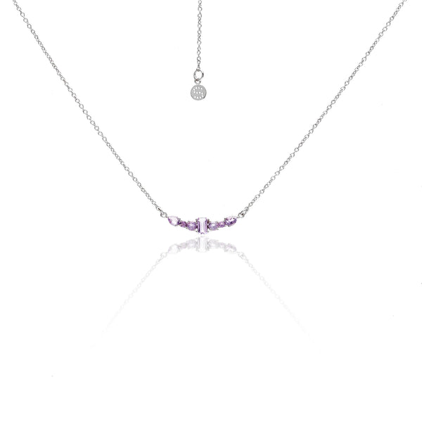 Theia Necklace | Brazilian Amethyst & Silver