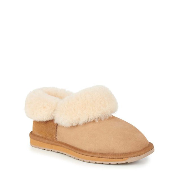 Platinum Mintaro Slipper | Chestnut