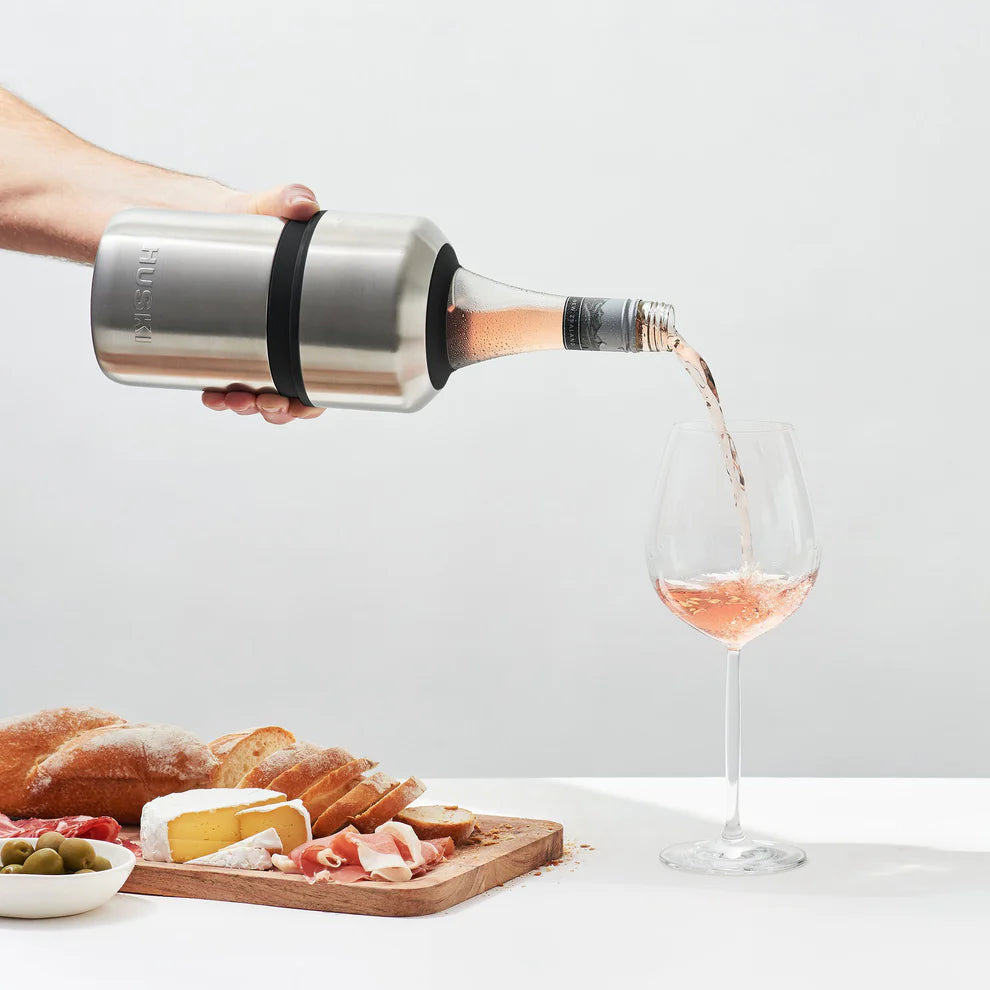Huski Wine Cooler | Brushed Stainless