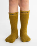 Huka Junior Socks | Ecru Olive