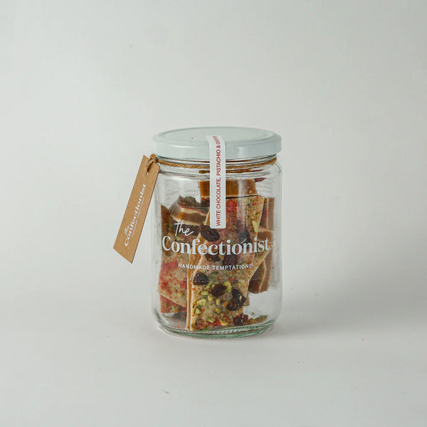 White Chocolate, Pistachio & Cranberry Toffee | Limited Edition