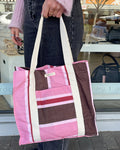 Market Bag | Toffee Apple Stripe