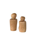 Wavy Salt & Pepper Shakers | Natural