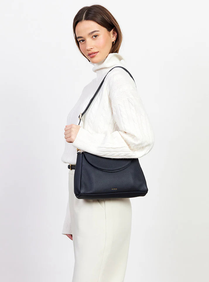 Beckett Crossbody Bag | Black Luxe