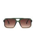 Anchorage Sunglasses | Forest with Brown Lens