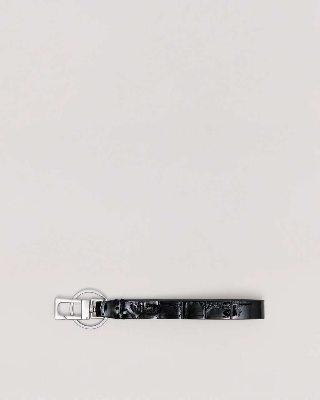 Yu Mei Key Fob | Black Croc