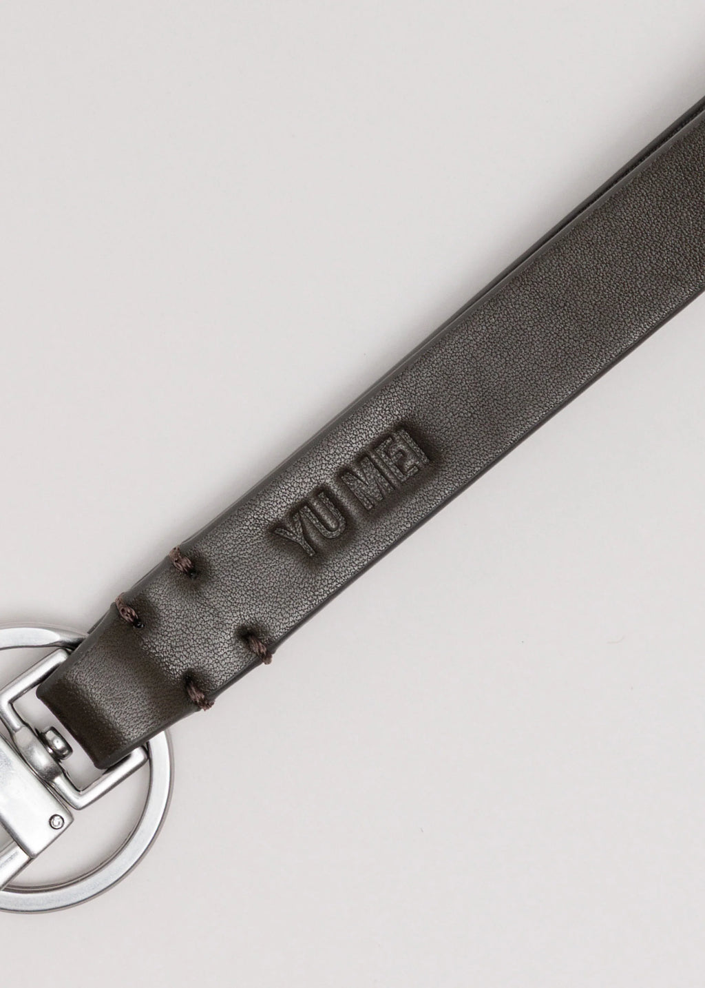 Key Fob | Black Olive Lambskin