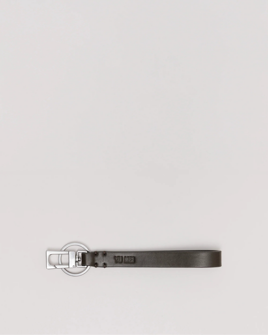 Key Fob | Black Olive Lambskin