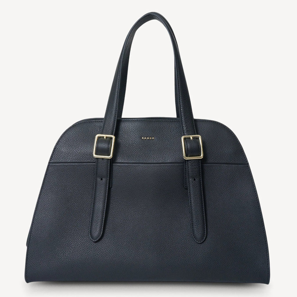 Adler Shoulder Bag | Black Pebble