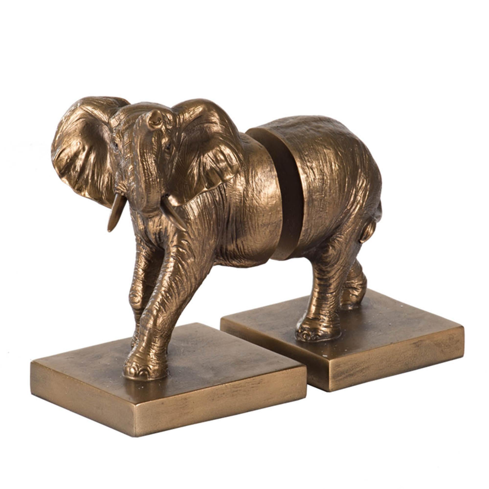Elephant Book Ends