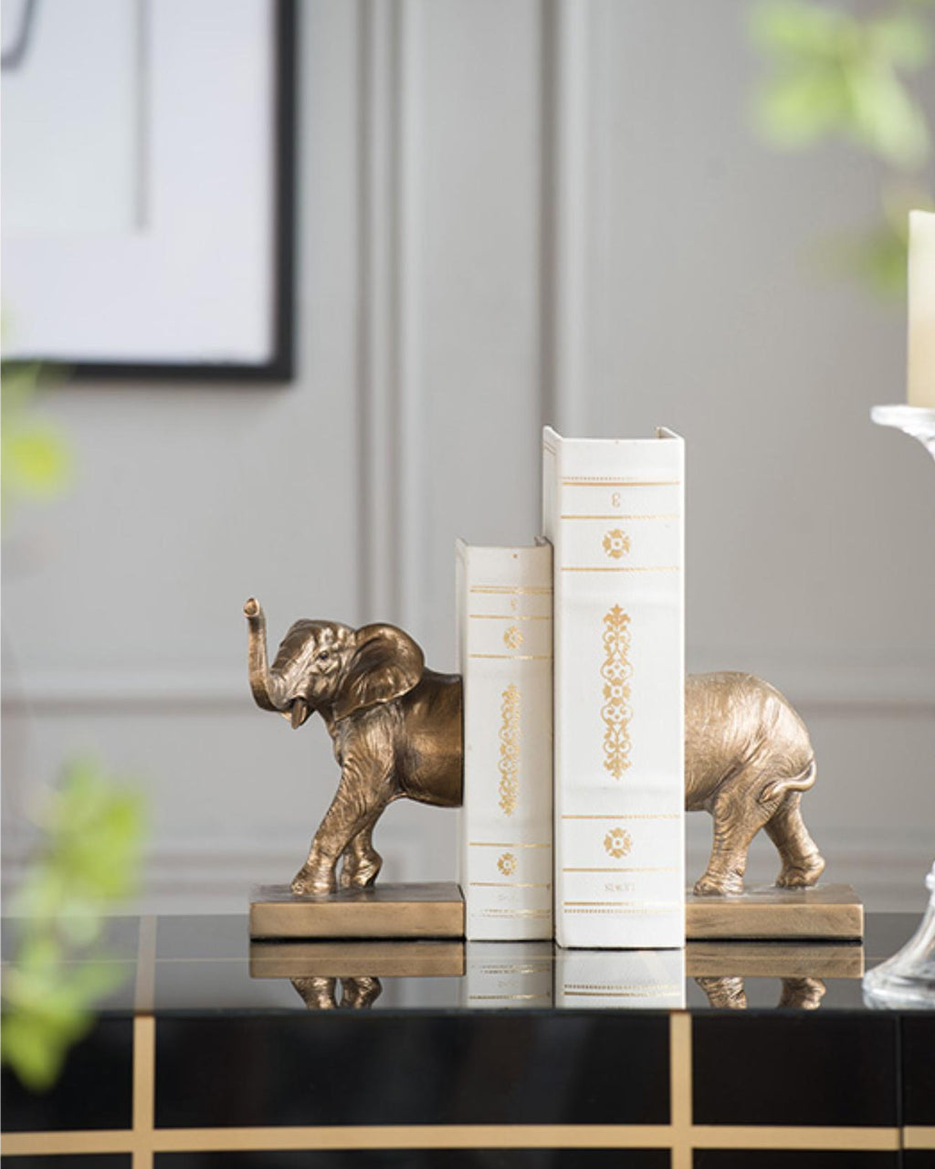 Elephant Book Ends