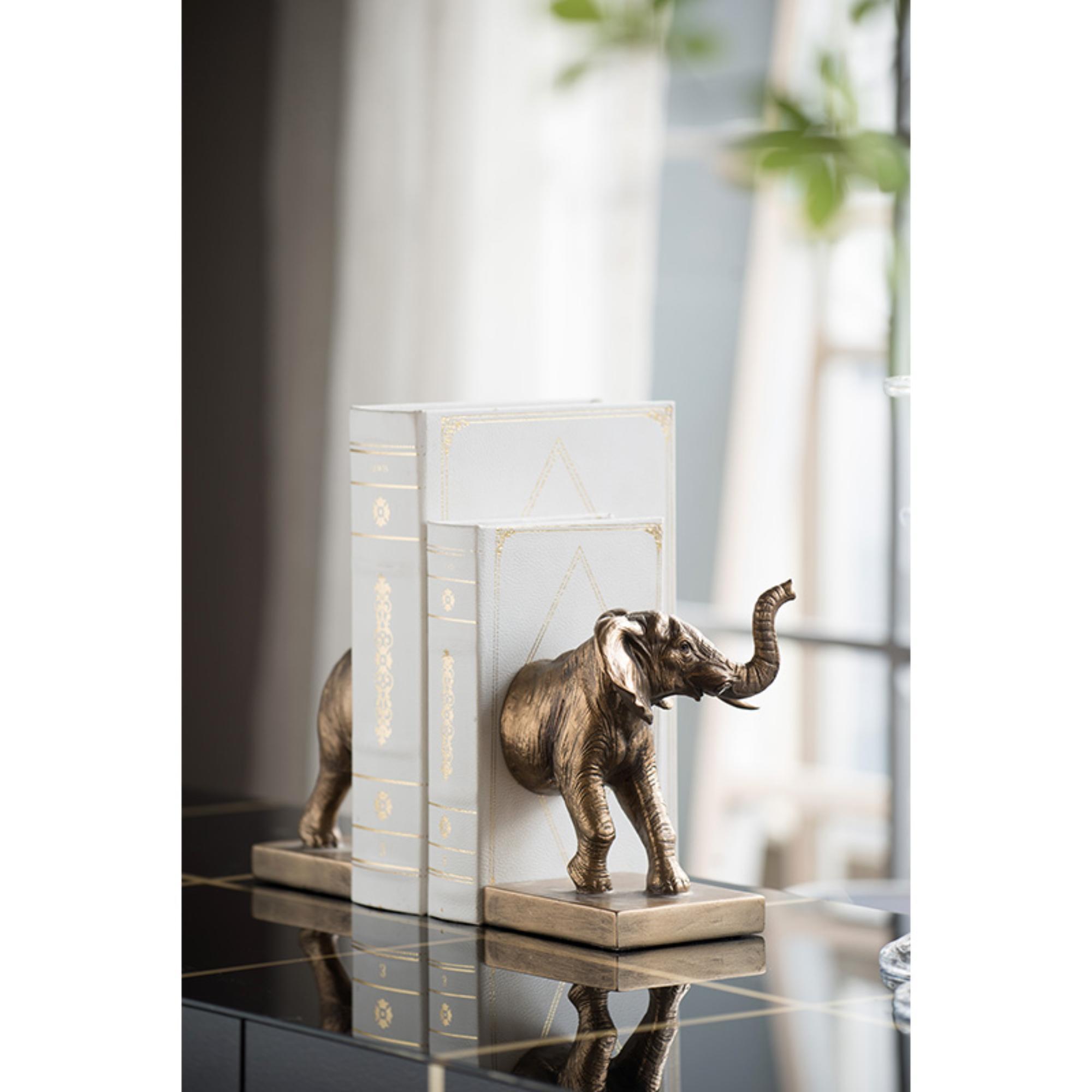 Elephant Book Ends