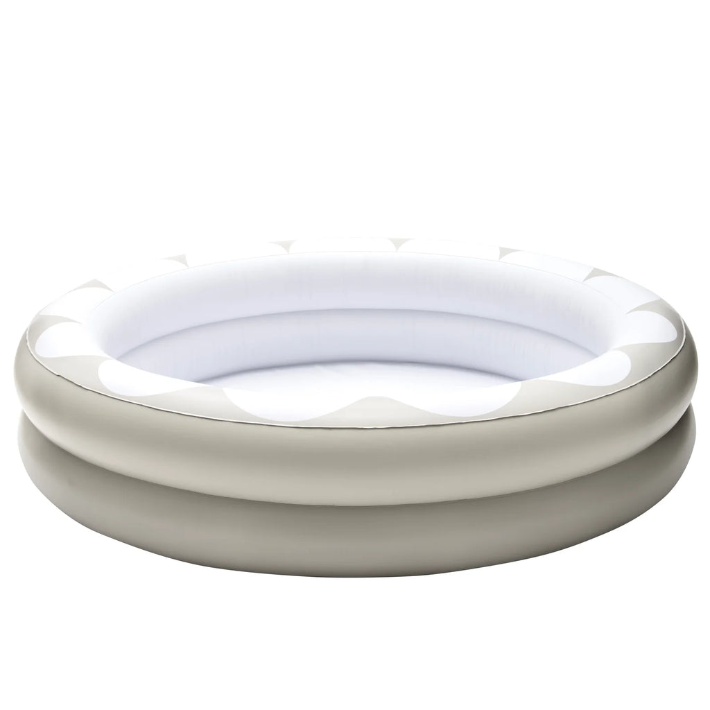 Inflatable Round Pool | Scallop Clay