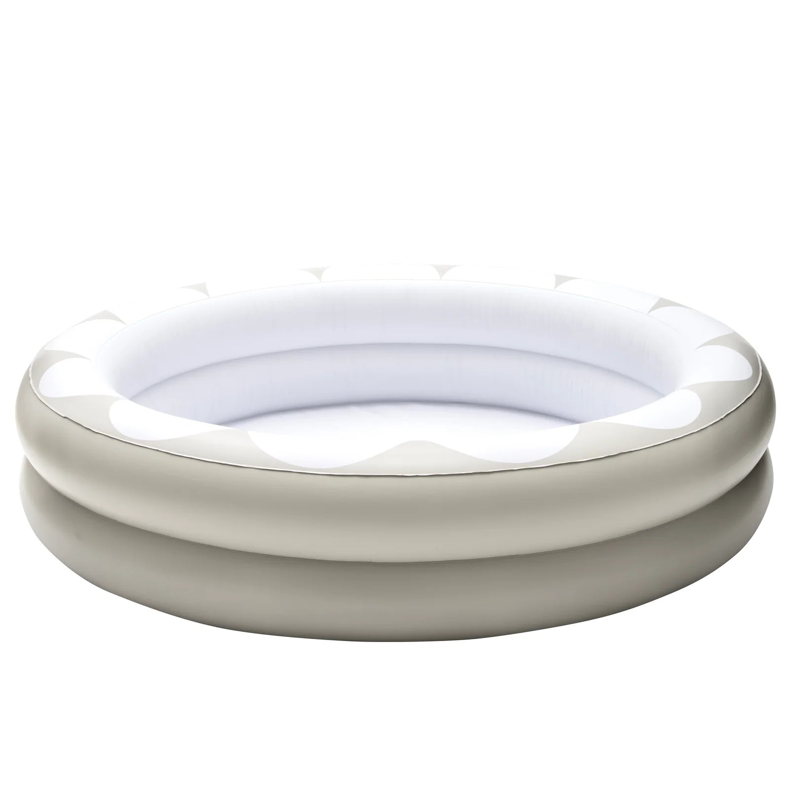 Inflatable Round Pool | Scallop Clay