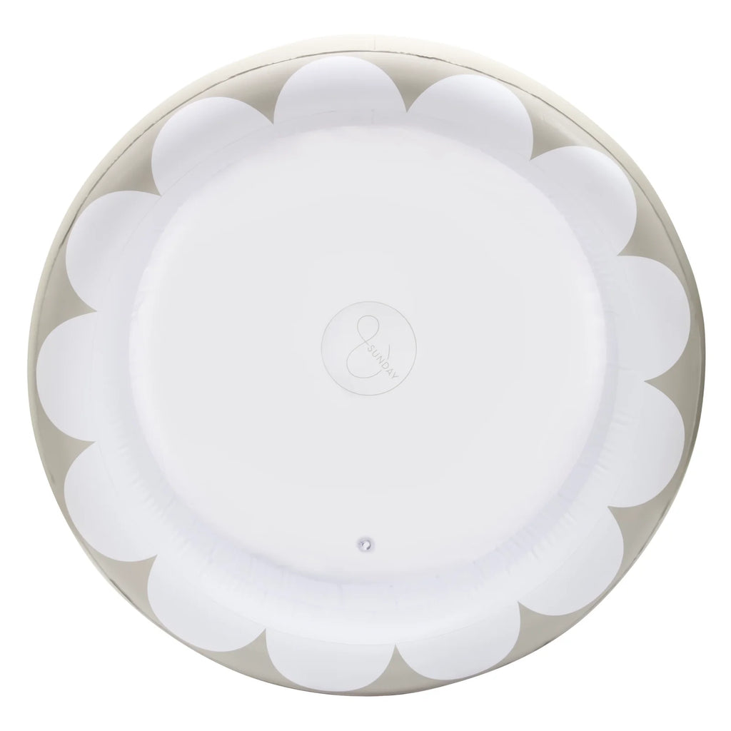 Inflatable Round Pool | Scallop Clay