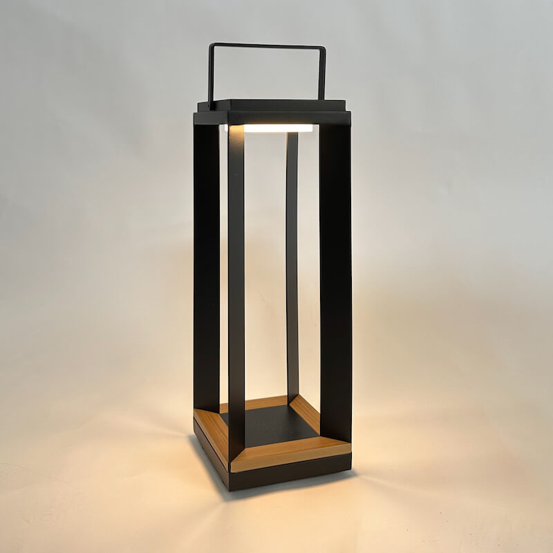 Bob Outdoor Solar Lamp | Black
