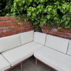Benson Outdoor Corner Lounging Sofa | Carbon