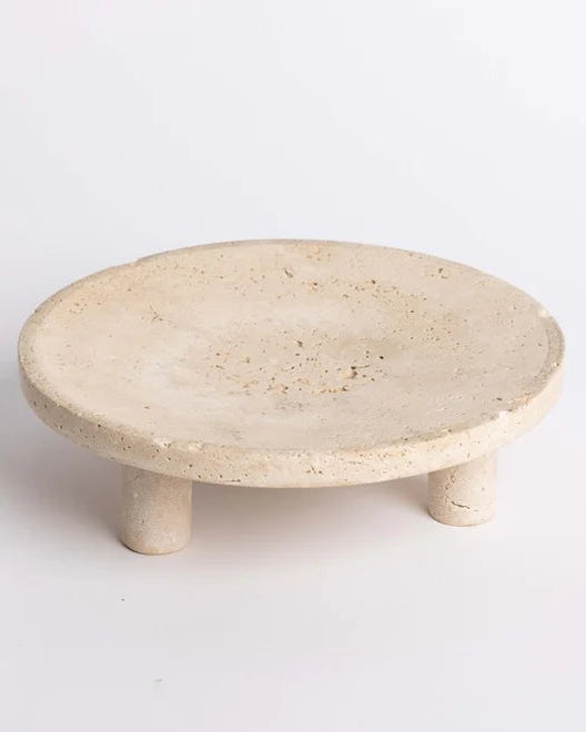 Nome Stand | Light Travertine