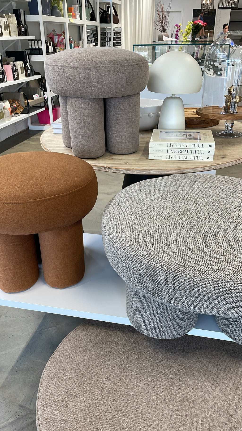 Lume Stool | Camel