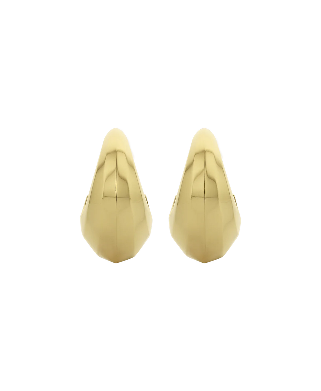 Cira Hoops | 22K Gold Plate