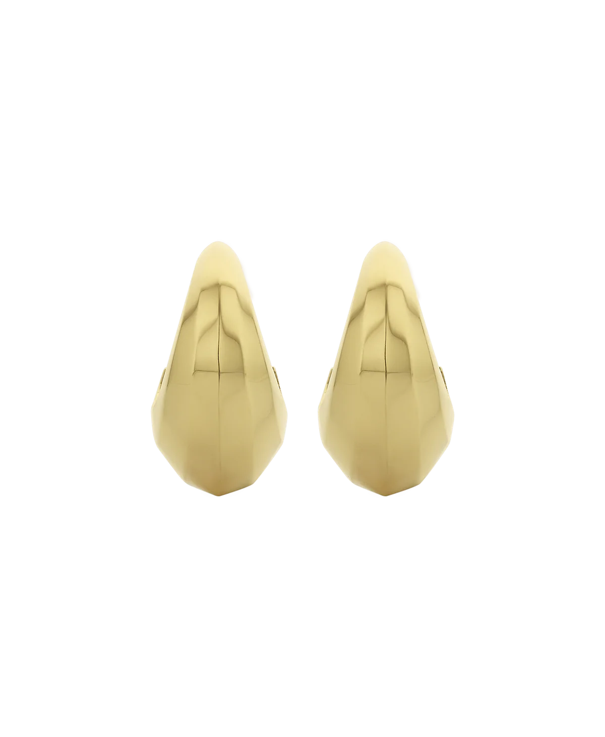 Cira Hoops | 22K Gold Plate