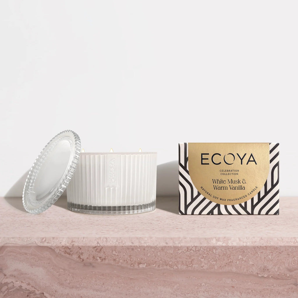 Grand Celebration Candle | White Musk & Warm Vanilla