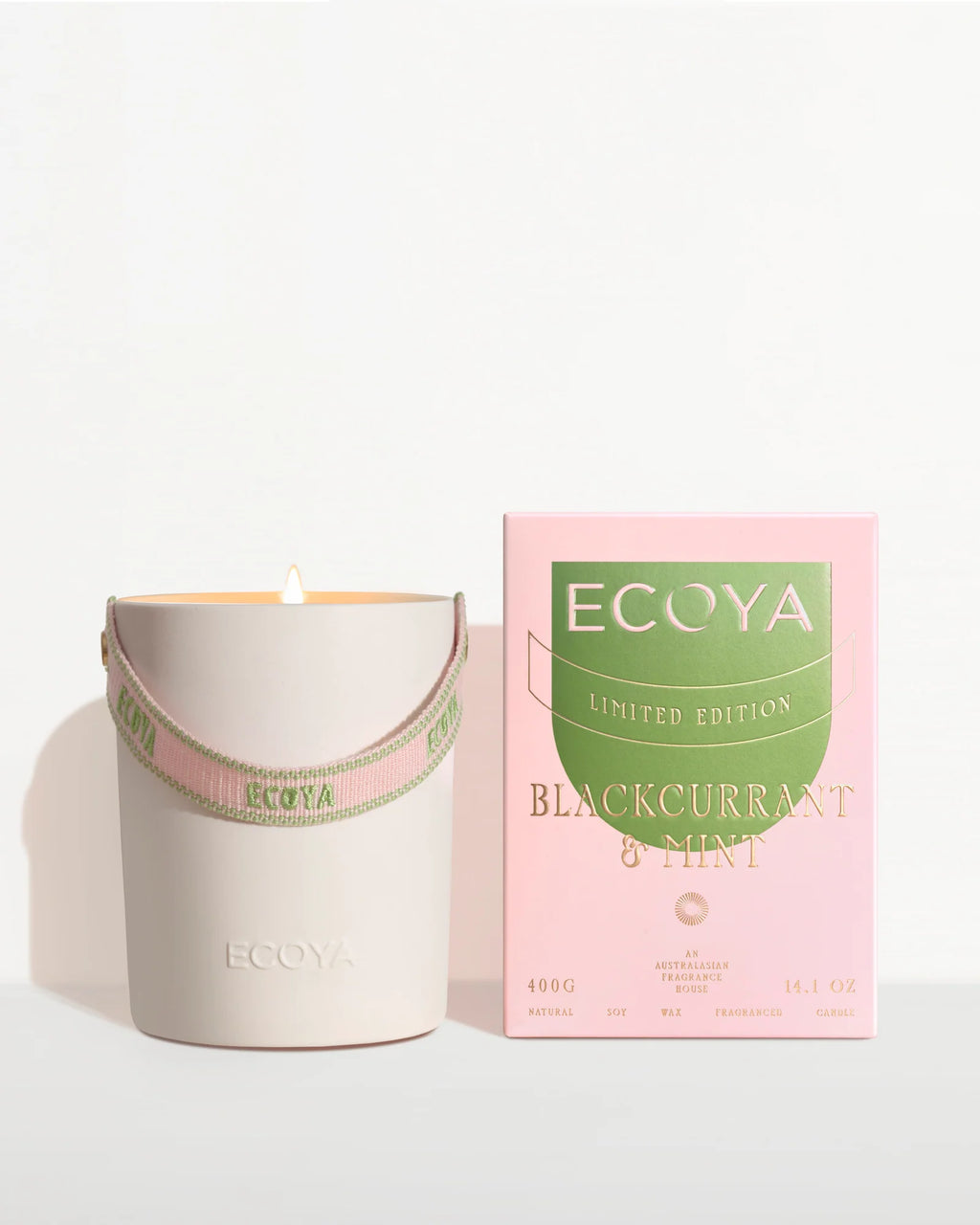 High Summer | Blackcurrant & Mint Ceramic Candle