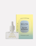 Ecoya Plug-In Diffuser Fragrance Flask | Sea Salt & Coconut