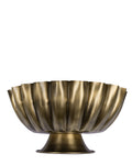 Brass Fluted Bowl | Large
