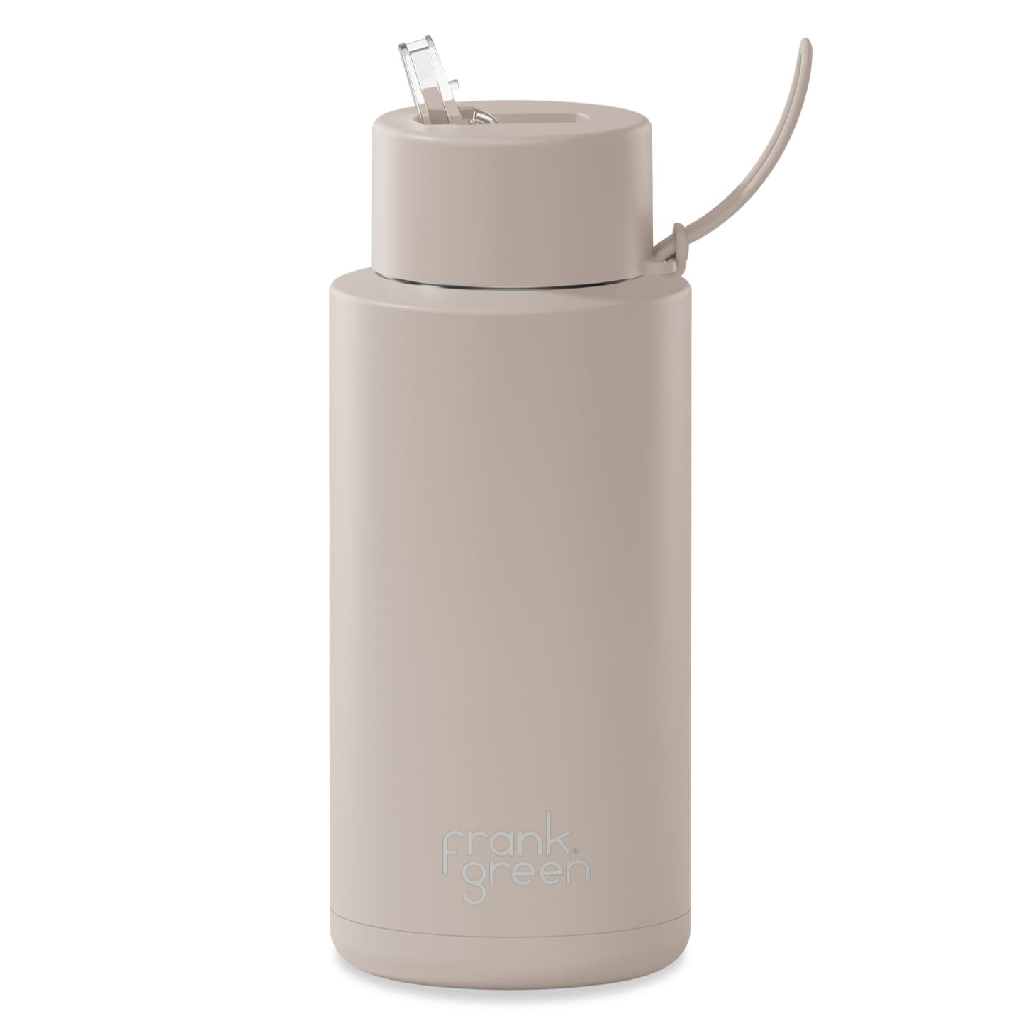 34oz/1000ml Ceramic Reuseable Bottle with Straw Lid | Moon Dust