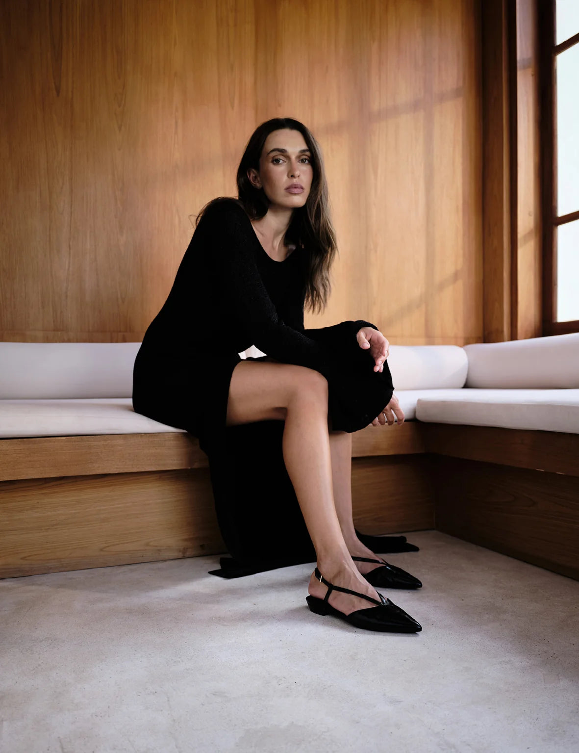 Fleur Flat | Black