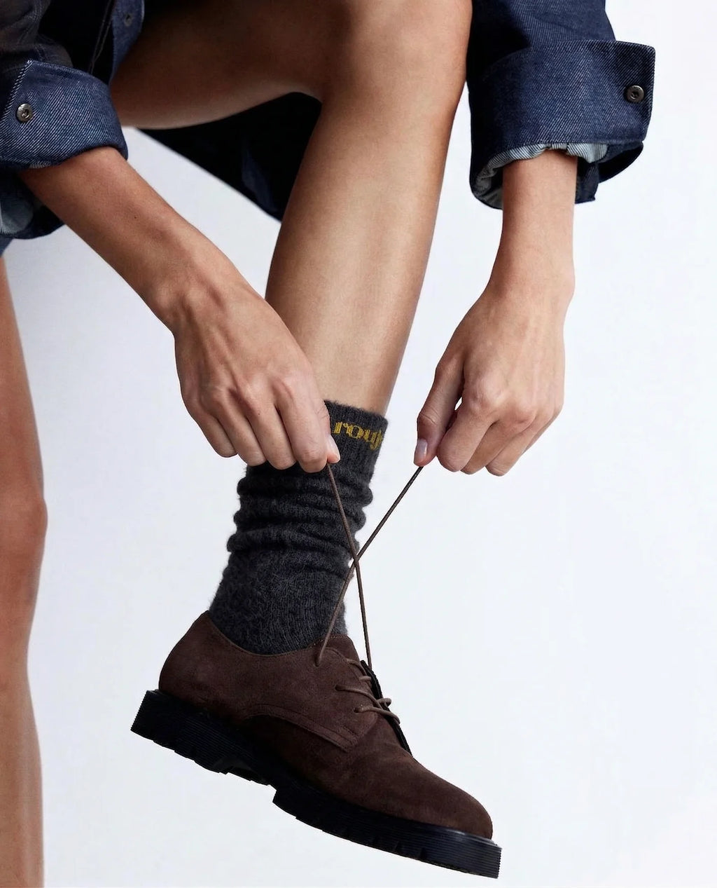 Huka Socks | Peat | Small
