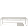 Stainless Steel Benmore Bench | Fog
