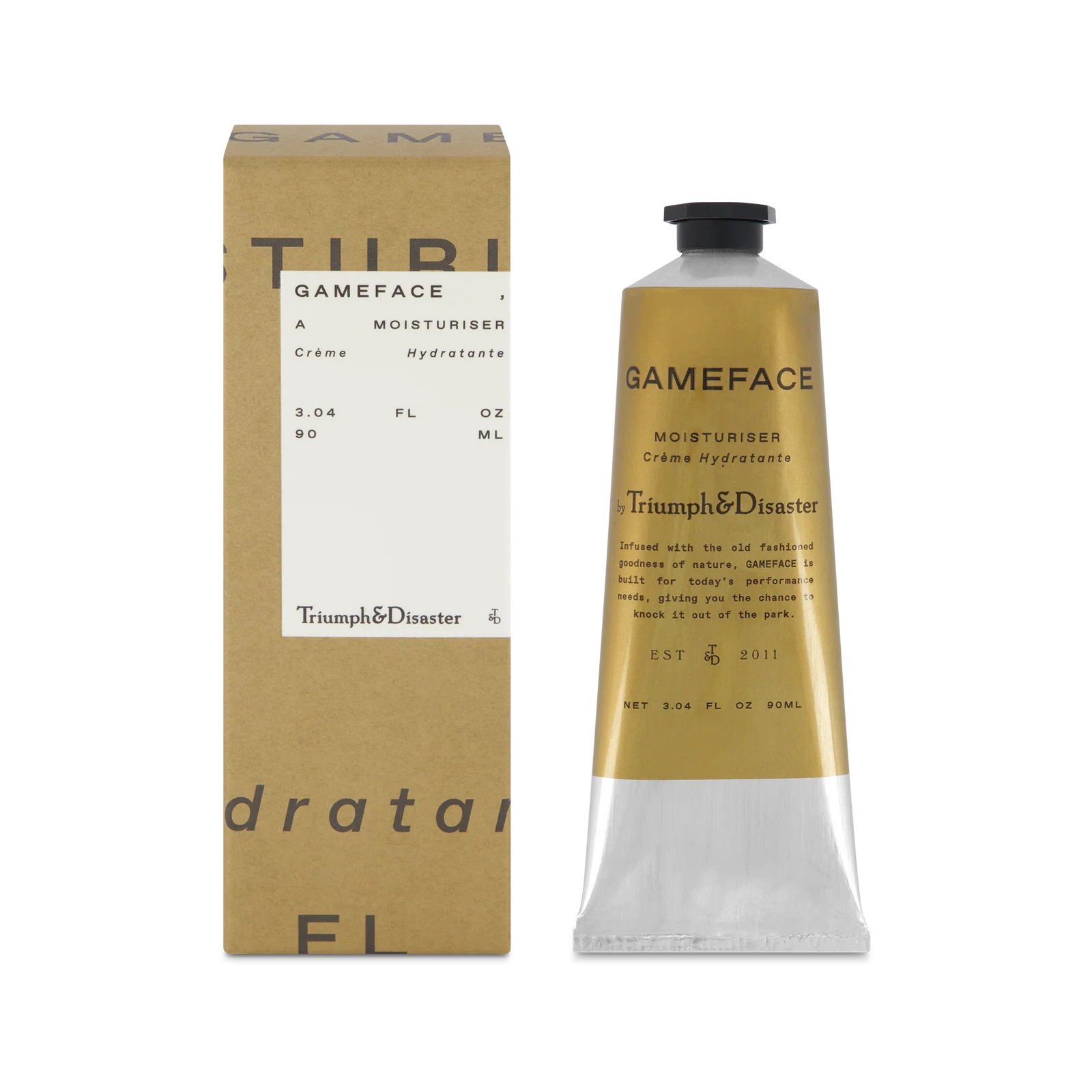 Gameface Moisturiser | 90ml Tube