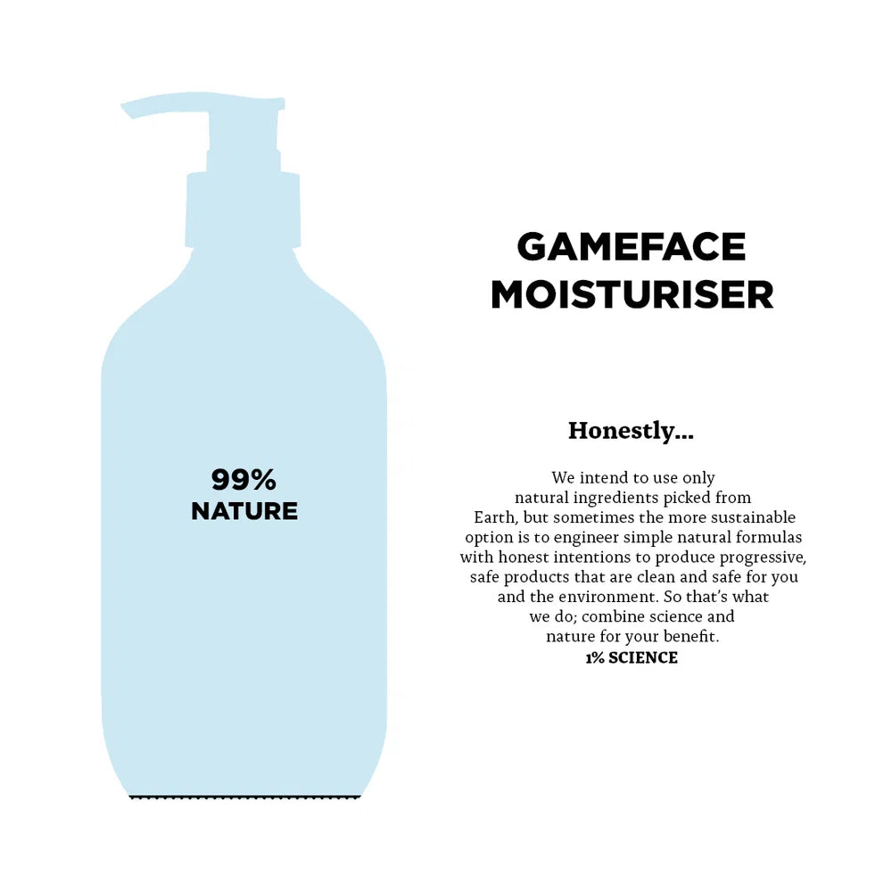 Gameface Moisturiser | 90ml Tube