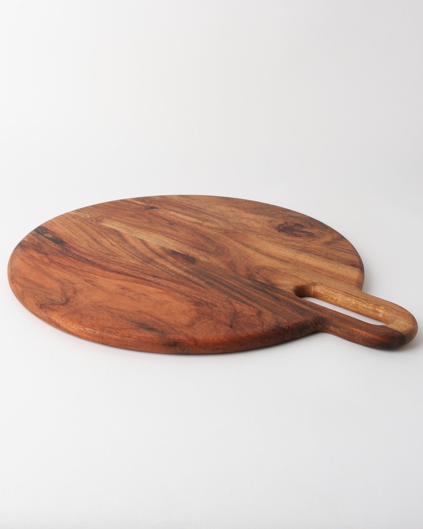 Acacia Platter with Handle | Large